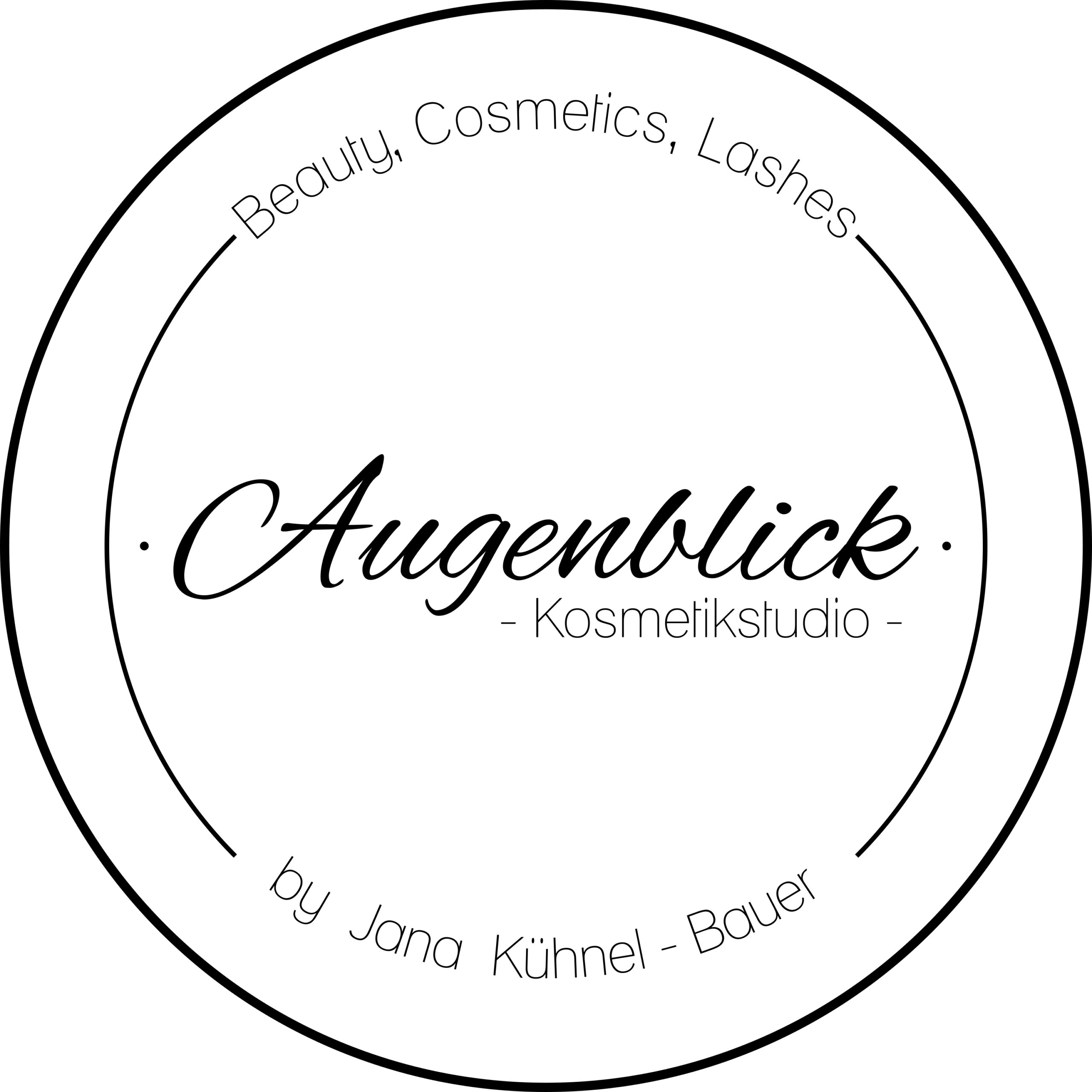 augenblick kosmetikstudio logo mittel